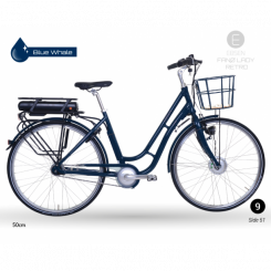 EBSEN FANØ RETRO EL CYKEL BLUE WHALE